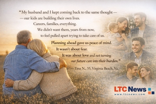 A quote about long-term care planning.