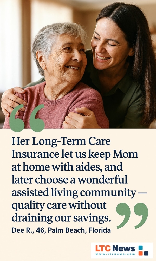 Quote about the benefits of Long-Term Care Insurance.