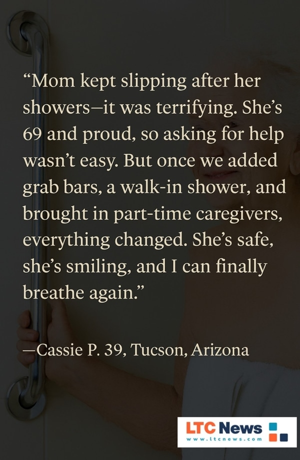 A quote about home care and taking care of aging parents. 