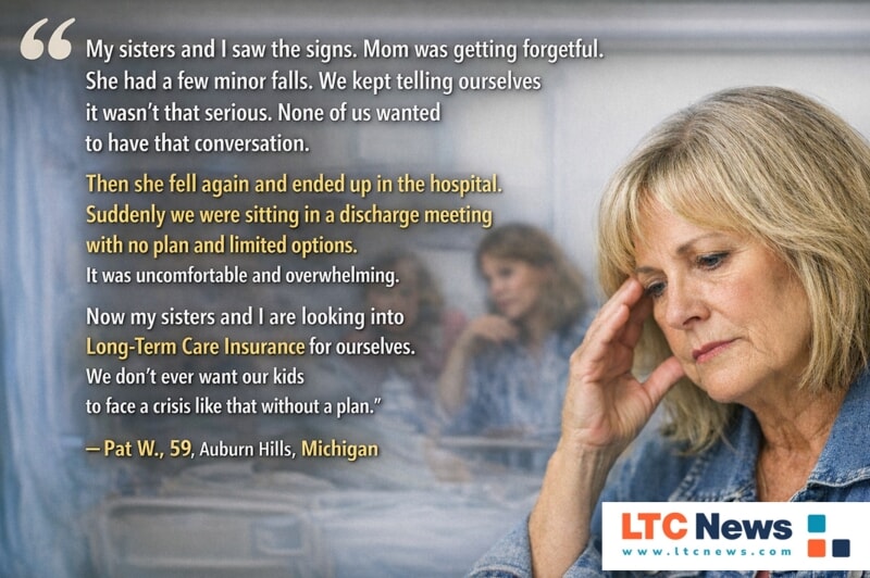 Quote about long-term care.