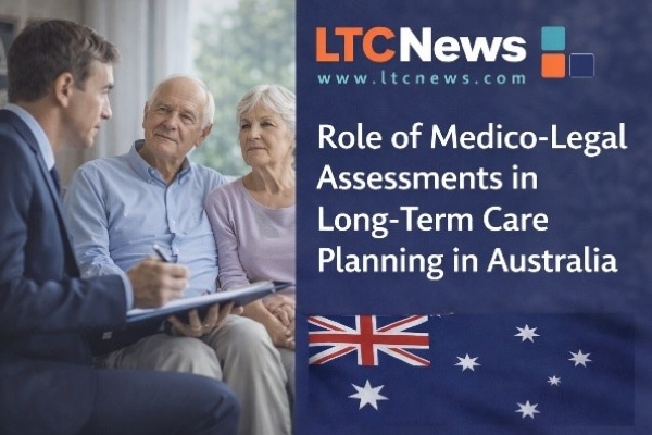 An infographic about the role of Medico in Australian long-term care planning.