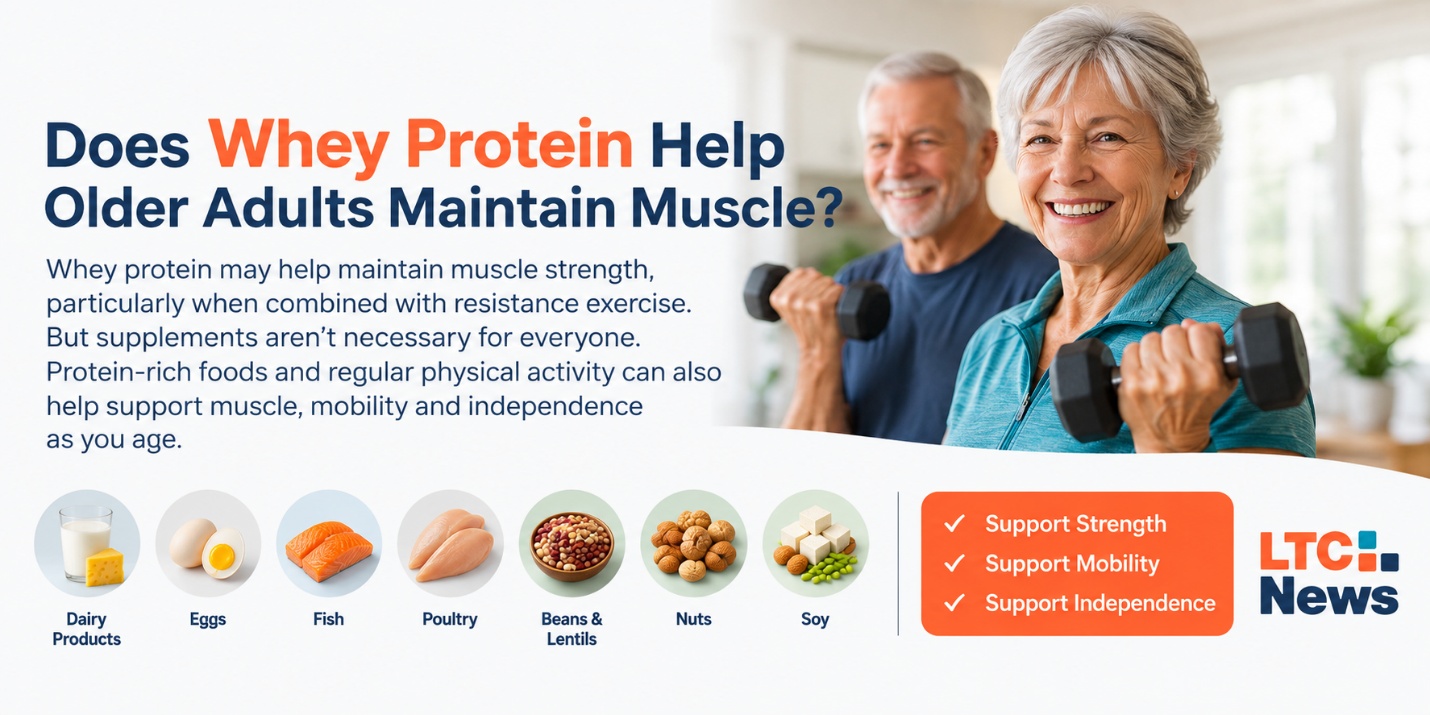 Protein After 50: Can Whey Protein Help Preserve Muscle, Strength and Independence? - Image 1