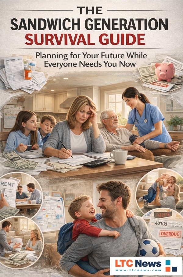 A survival guide cover infographic image.