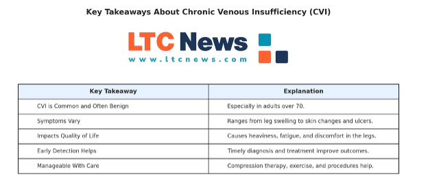 chart of intravenous vein takeaways