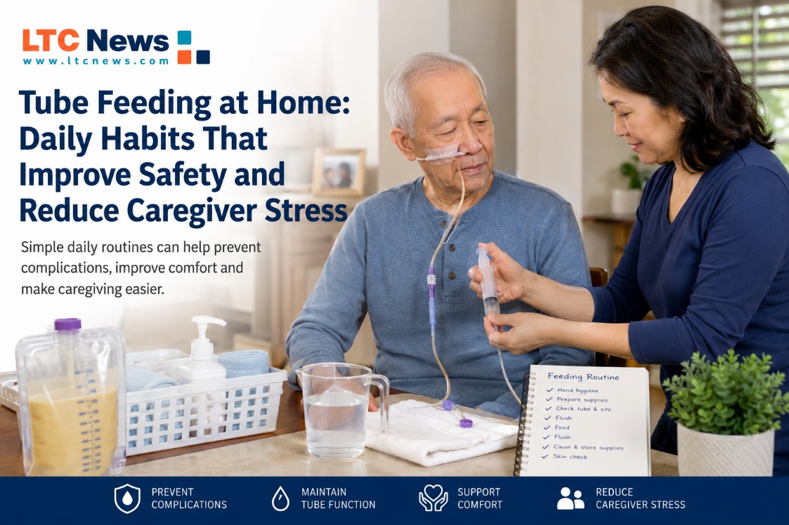 Tube Feeding at Home: Daily Habits That Improve Safety and Reduce Caregiver Stress - Image 1